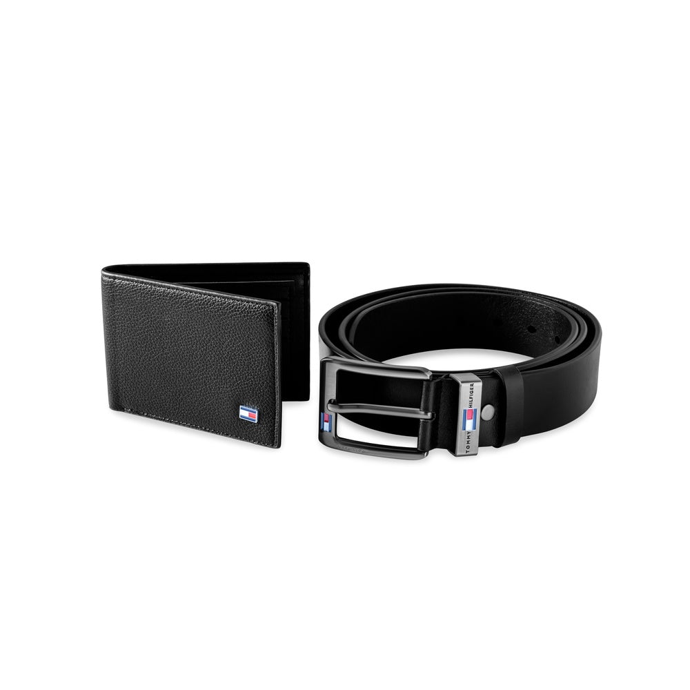 Genuine Leather Wallet & Belt Full Package