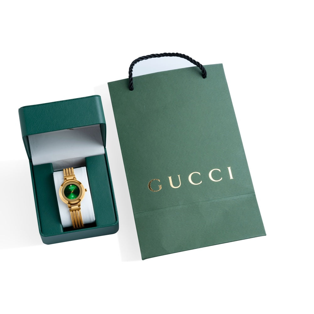 Luxury Women’s Gold Watch – Full Package